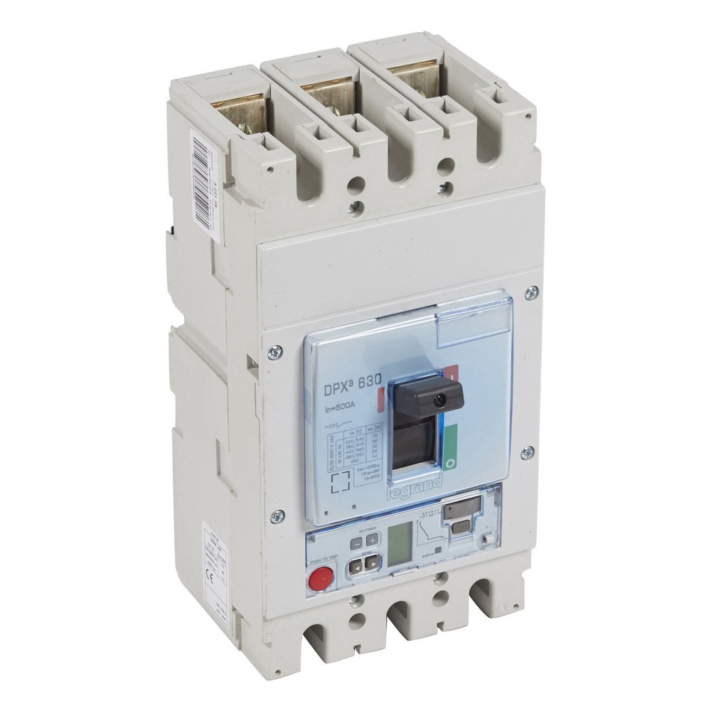 LEGRAND 422169Legrand DPX3 630 Kompakt Şalter - Elektronik Sg Versiyon - 3 kutup - Icu(kA) 100 - In(A) 500Legrand DPX3 630 Kompakt Şalter - Elektronik Sg Versiyon - 3{ubercoelektromarket}