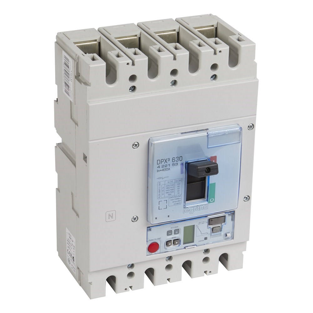 LEGRAND 422153Legrand DPX3 630 Kompakt Şalter - Elektronik Sg Versiyon - 4 kutup - Icu(kA) 50 - In(A) 400Legrand DPX3 630 Kompakt Şalter - Elektronik Sg Versiyon - 4{ubercoelektromarket}