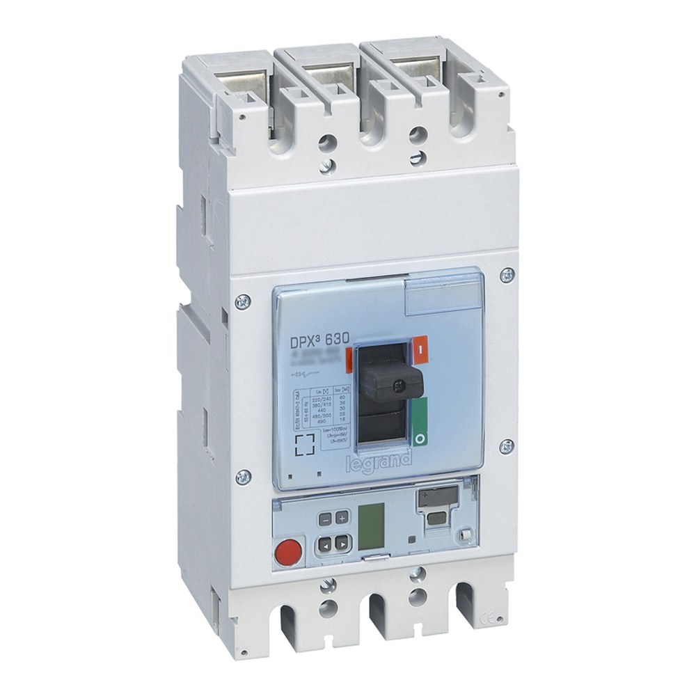 LEGRAND 422078Legrand DPX3 630 Kompakt Şalter - Elektronik S2 Versiyon - 3 kutup - Icu(kA) 70 - In(A) 400Legrand DPX3 630 Kompakt Şalter - Elektronik S2 Versiyon - 3{ubercoelektromarket}
