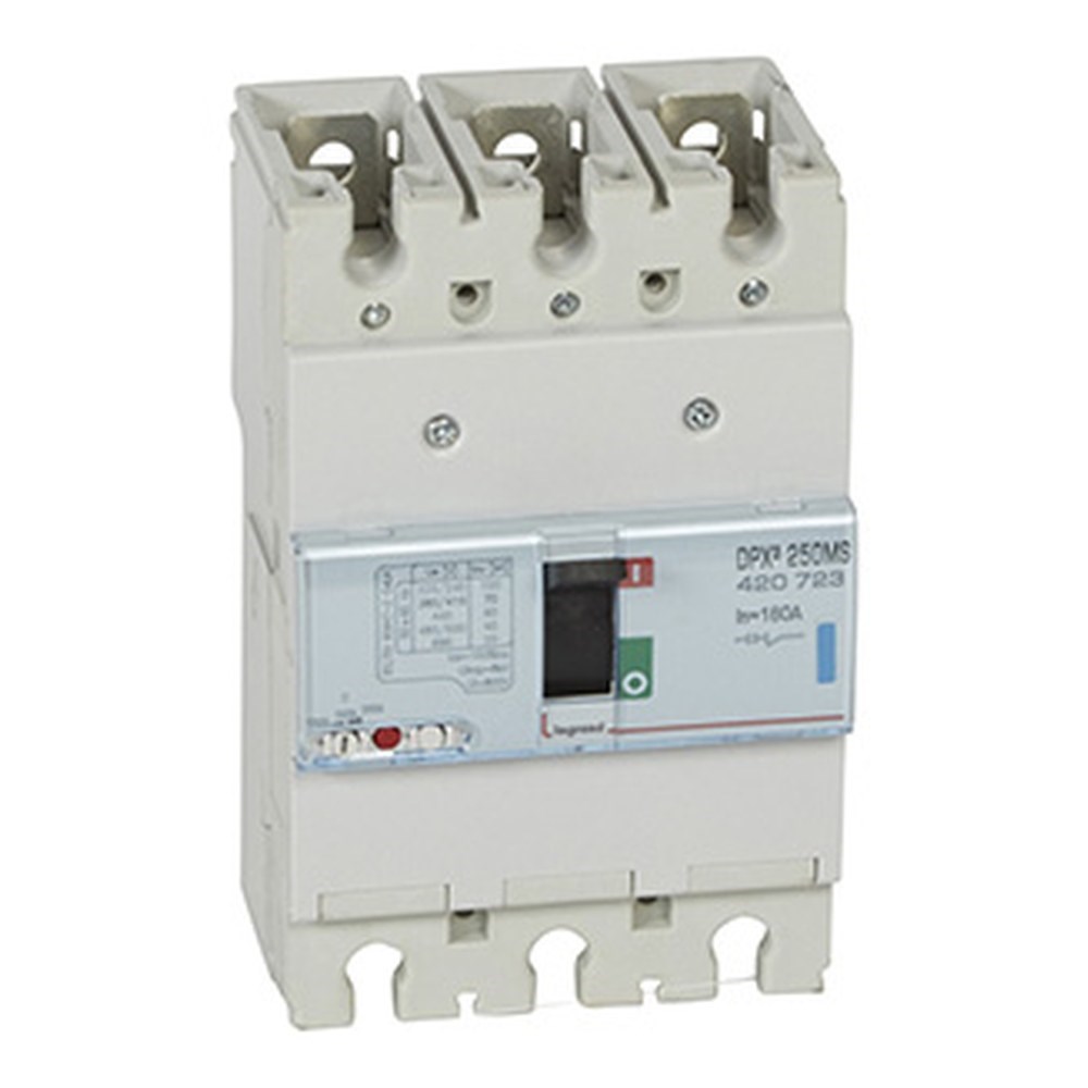 LEGRAND 420723Legrand DPX3 Sadece Manyetik Korumalı Şalter - DPX3 250 - 3 kutup - Icu(kA) 70 - In(A) 160Legrand DPX3 Sadece Manyetik Korumalı Şalter - DPX3 250 - 3{ubercoelektromarket}