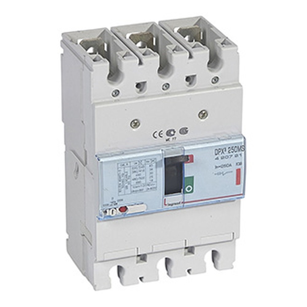 LEGRAND 420721Legrand DPX3 Sadece Manyetik Korumalı Şalter - DPX3 250 - 3 kutup - Icu(kA) 36 - In(A) 250Legrand DPX3 Sadece Manyetik Korumalı Şalter - DPX3 250 - 3{ubercoelektromarket}
