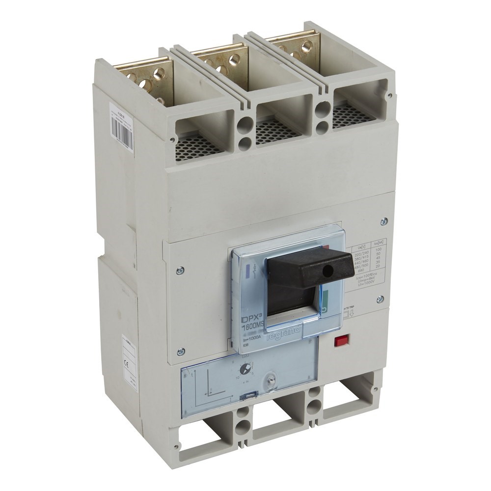 LEGRAND 422606Legrand DPX3 Sadece Manyetik Korumalı Şalter - DPX3 1600 - 3 kutup - Icu(kA) 70 - In(A) 800Legrand DPX3 Sadece Manyetik Korumalı Şalter - DPX3 1600 - 3{ubercoelektromarket}