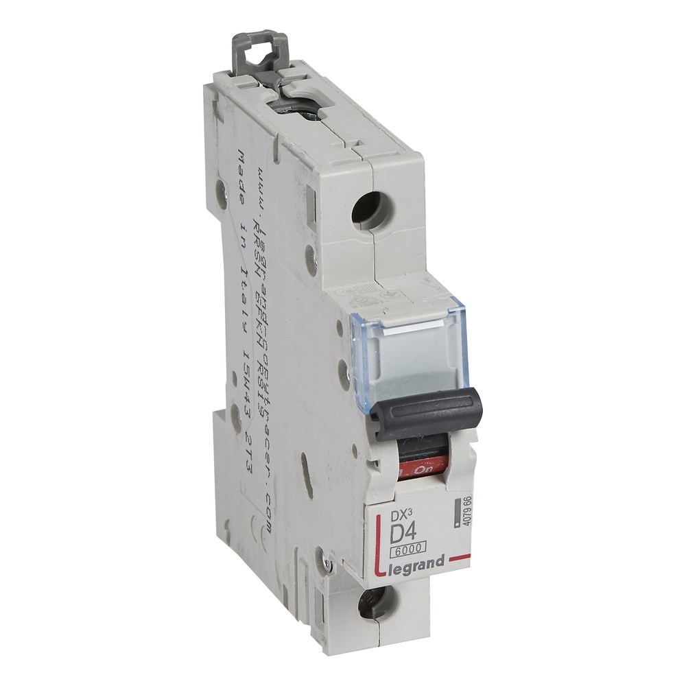 LEGRAND 407966Legrand DX3 1P D4 6000A/10KALegrand DX3 1P D4 6000A-10KA{ubercoelektromarket}