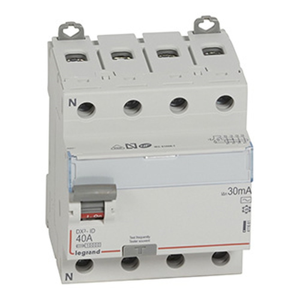 LEGRAND 411661Legrand DX3 Kaçak Akım Koruma Anahtarı - AC tipi - 30 mA - 4 kutup - In(A) 40Legrand DX3 Kaçak Akım Koruma Anahtarı - AC tipi - 30 mA - 4{ubercoelektromarket}