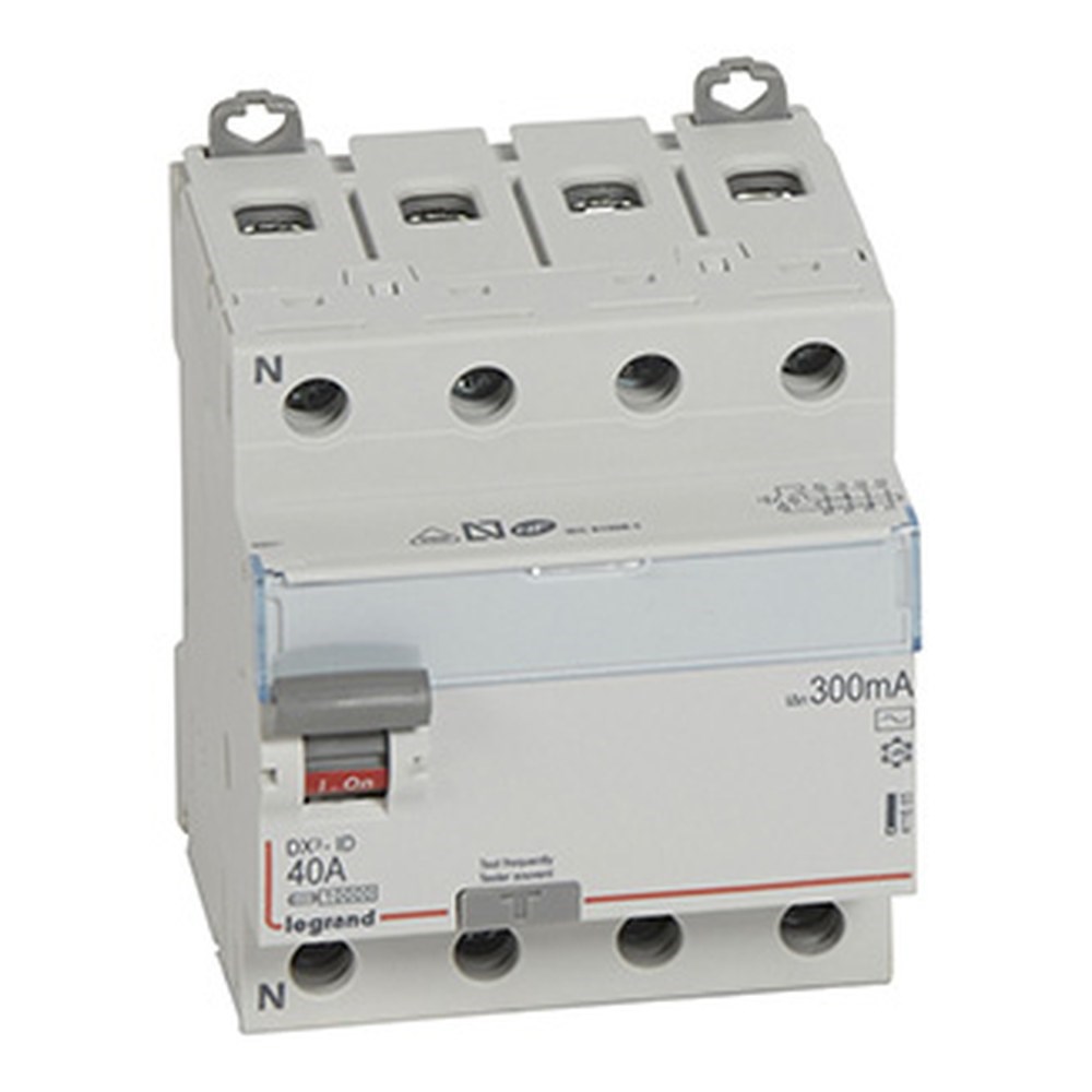 LEGRAND 411665Legrand DX3 Kaçak Akım Koruma Anahtarı - AC tipi - 300 mA - 4 kutup - In(A) 40Legrand DX3 Kaçak Akım Koruma Anahtarı - AC tipi - 300 mA{ubercoelektromarket}