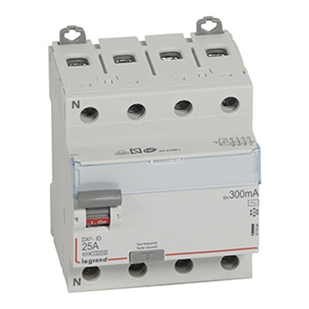 LEGRAND 411664Legrand DX3 Kaçak Akım Koruma Anahtarı - AC tipi - 300 mA - 4 kutup - In(A) 25Legrand DX3 Kaçak Akım Koruma Anahtarı - AC tipi - 300 mA{ubercoelektromarket}