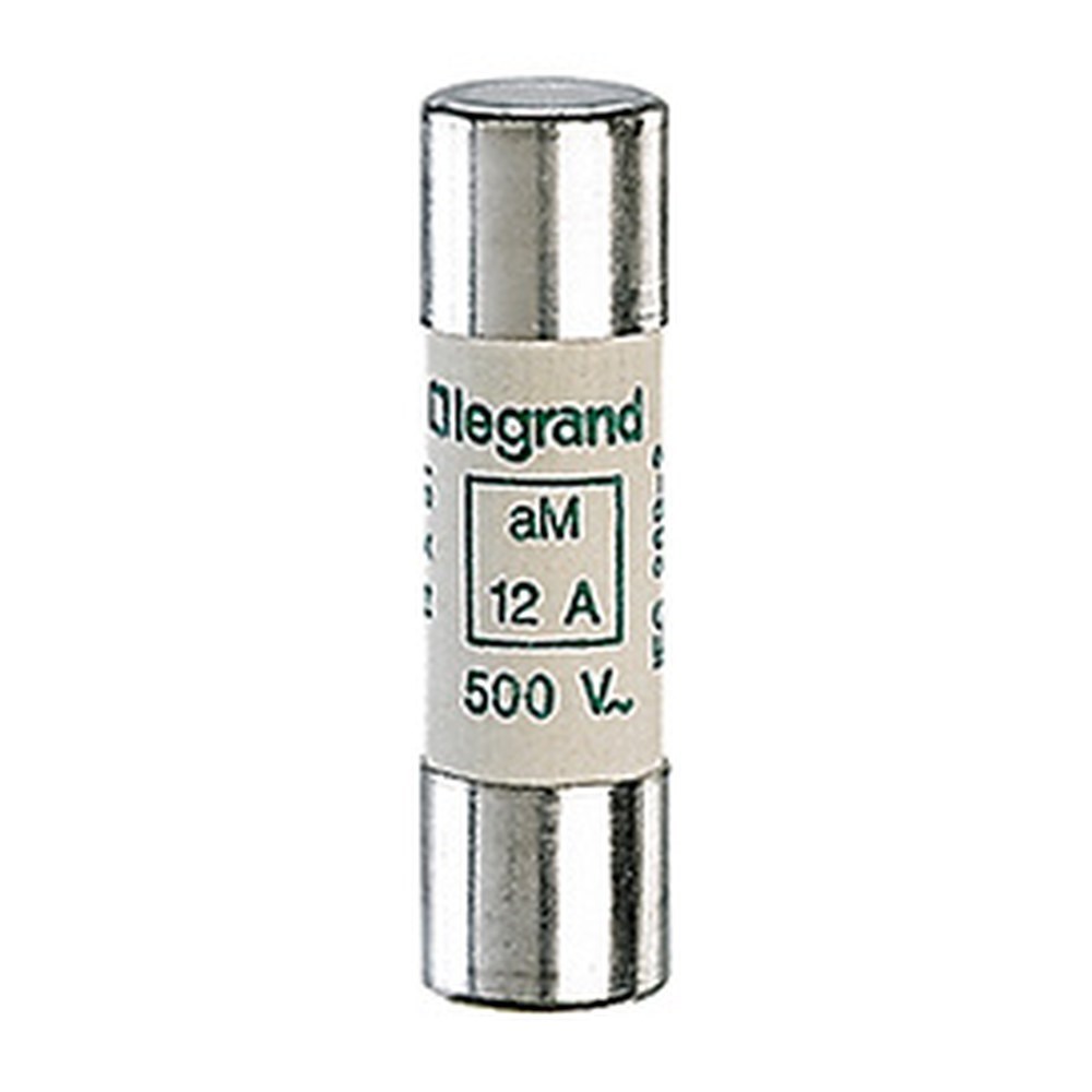 LEGRAND 014012Legrand Endüstriyel Kartuş aM (Yavaş Tip) - 14x51 - 12A 500V~ - GöstergesizLegrand Endüstriyel Kartuş aM (Yavaş Tip) - 14x51 - 12A{ubercoelektromarket}
