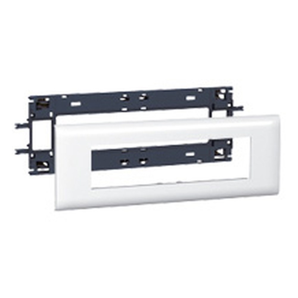 LEGRAND 010998Legrand Geliştirilebilir DLP Gulot Kanalı İçin Klipslenebilir Mekanizma Kaidesi - 8 Modül, Kapak Genişliği 85 mmLegrand Geliştirilebilir DLP Gulot Kanalı İçin{ubercoelektromarket}