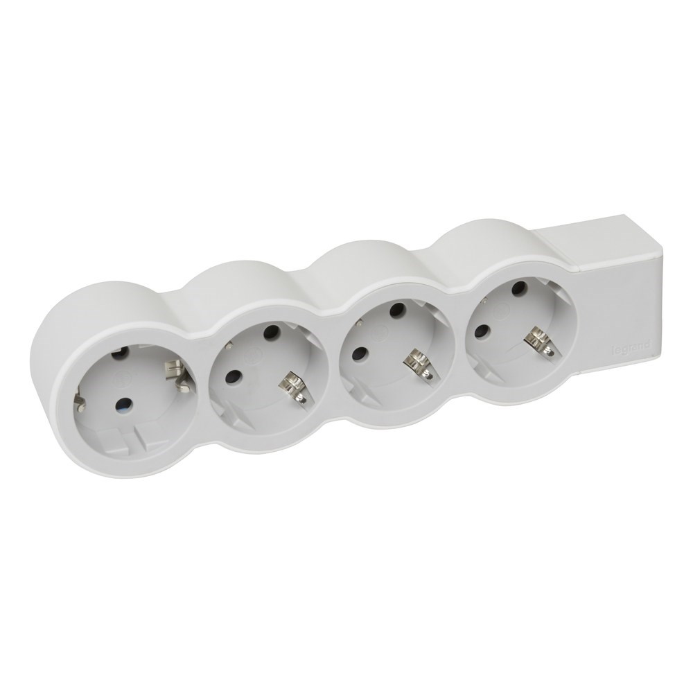 LEGRAND 694575Legrand Grup Priz Standart Seri - Dörtlü Çocuk Korumalı Topraklı Priz - Kablo Kablosuz - Beyaz/Açık GriLegrand Grup Priz Standart Seri - Dörtlü Çocuk Korumalı{ubercoelektromarket}