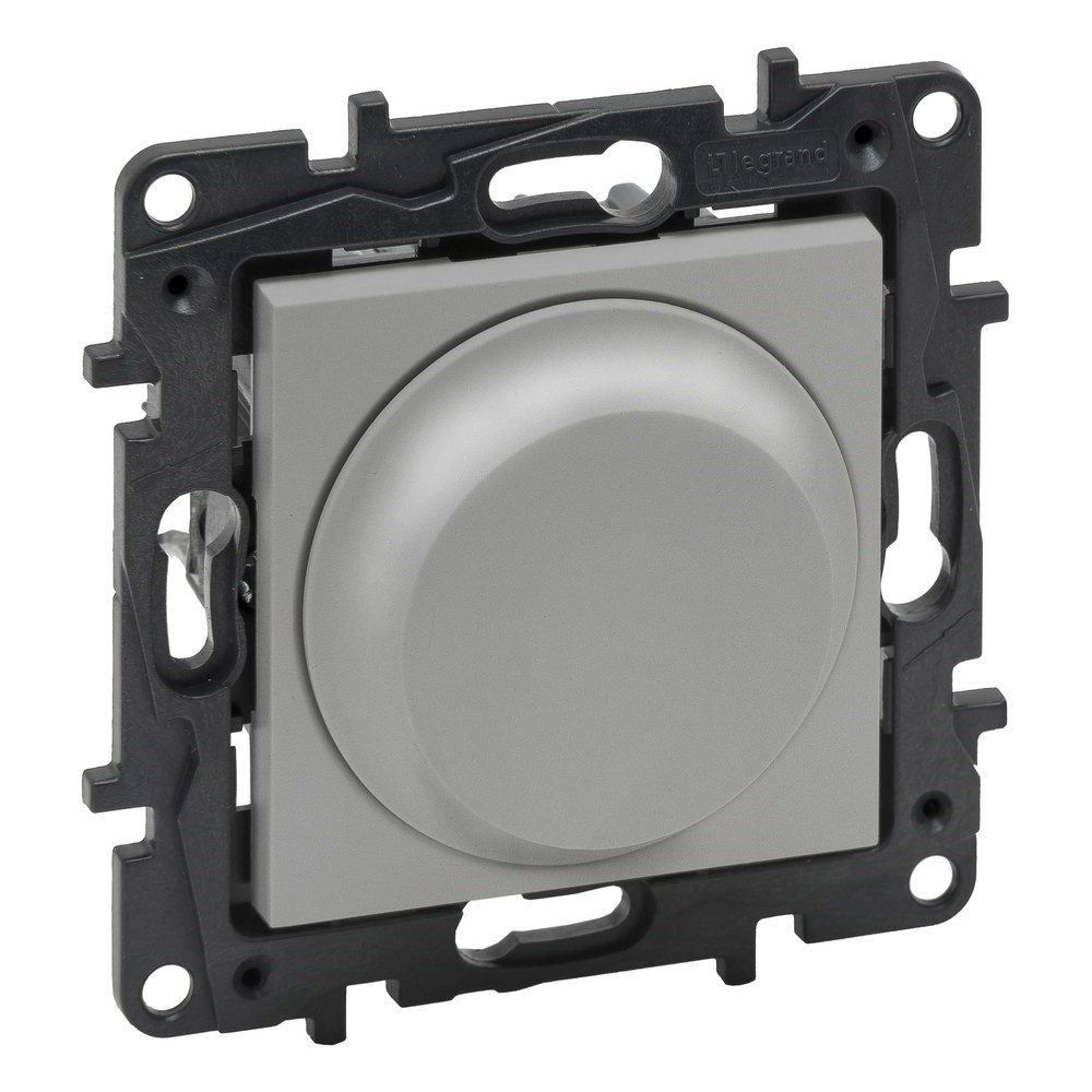 LEGRAND 768212Legrand Kumanda Mekanizmaları - Dimmer LED çevirmeli dimmer 300 W - AlüminyumLegrand Kumanda Mekanizmaları - Dimmer LED çevirmeli dimmer{ubercoelektromarket}