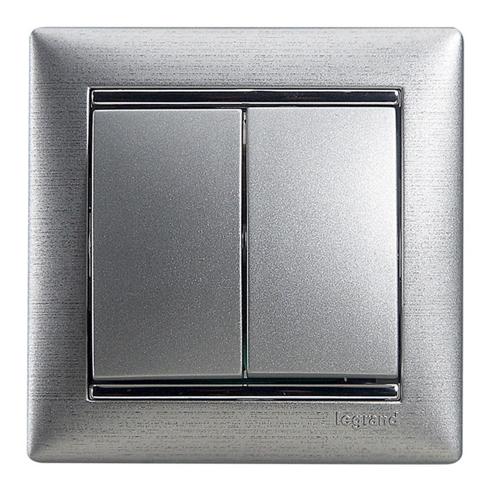 LEGRAND 770108Legrand Valena komütatör vavien mekanizma 10 A - 250V -AlüminyumLegrand Kumanda Mekanizmaları - Komütatör Vavien{ubercoelektromarket}