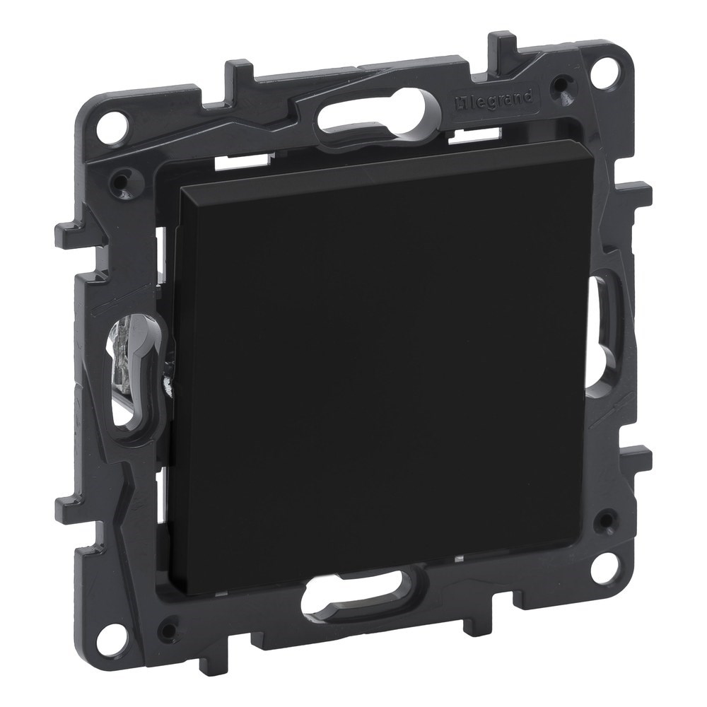 LEGRAND 768605Legrand Kumanda Mekanizmaları - Liht butonu, 6A - SiyahLegrand Kumanda Mekanizmaları - Liht butonu, 6A - Siyah{ubercoelektromarket}