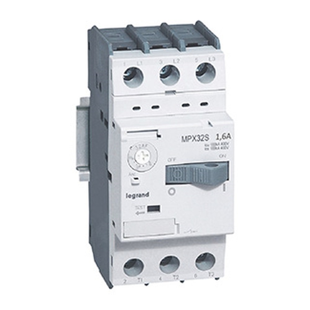 LEGRAND 417315Legrand MPX3 Motor Koruma Şalteri (Termik VE Manyetik Korumalı) - MPX3 32S - In (A): 32 - Ayar sahası: 22 - 32 - Icu(kA): 15Legrand MPX3 Motor Koruma Şalteri (Termik VE Manyetik{ubercoelektromarket}