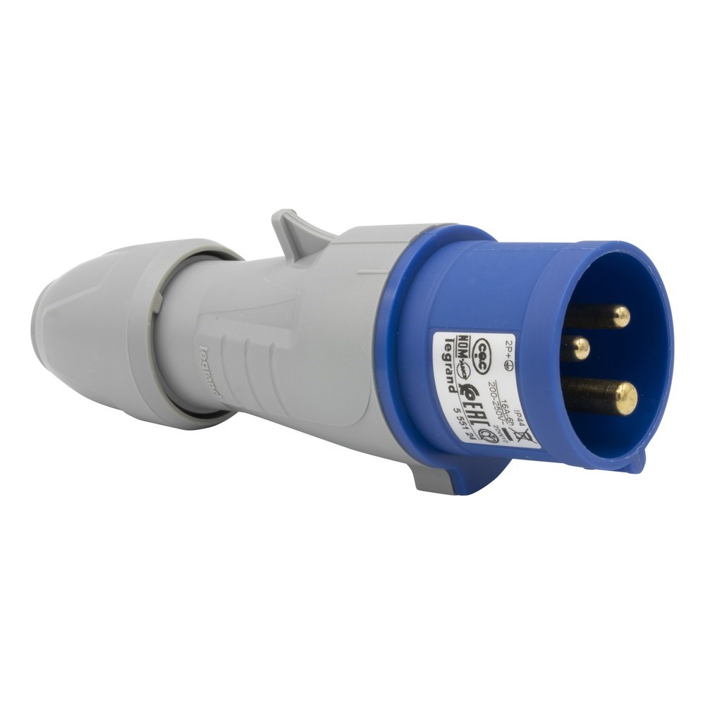 LEGRAND 555124Legrand P17 Tempra Pro düz fiş, 230 V, 16A, 2P+T - IP44Legrand P17 Tempra Pro düz fiş, 230 V, 16A, 2P+T - IP44{ubercoelektromarket}