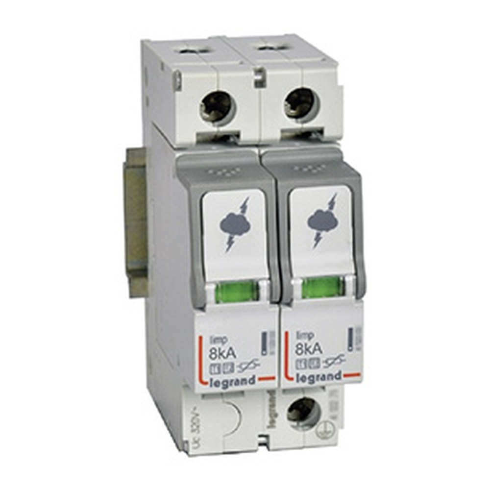 LEGRAND 412251Legrand Parafudr - Ana Dağıtım Pano - T1+T2 - Kutup: 2K - I total(kA) 10/350: 16 kA - Up: 1,5kV - Uc: 320V~Legrand Parafudr - Ana Dağıtım Pano - T1+T2 - Kutup: 2K - I{ubercoelektromarket}