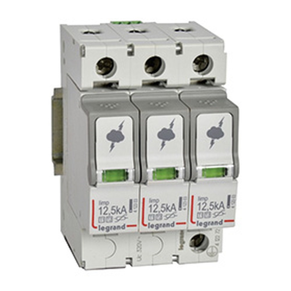LEGRAND 412272Legrand Parafudr - Ana Dağıtım Pano - T1+T2 - Kutup: 3K - I total(kA) 10/350: 37.5 kA - Up: 1,5kV - Uc: 320V~Legrand Parafudr - Ana Dağıtım Pano - T1+T2 - Kutup: 3K - I{ubercoelektromarket}