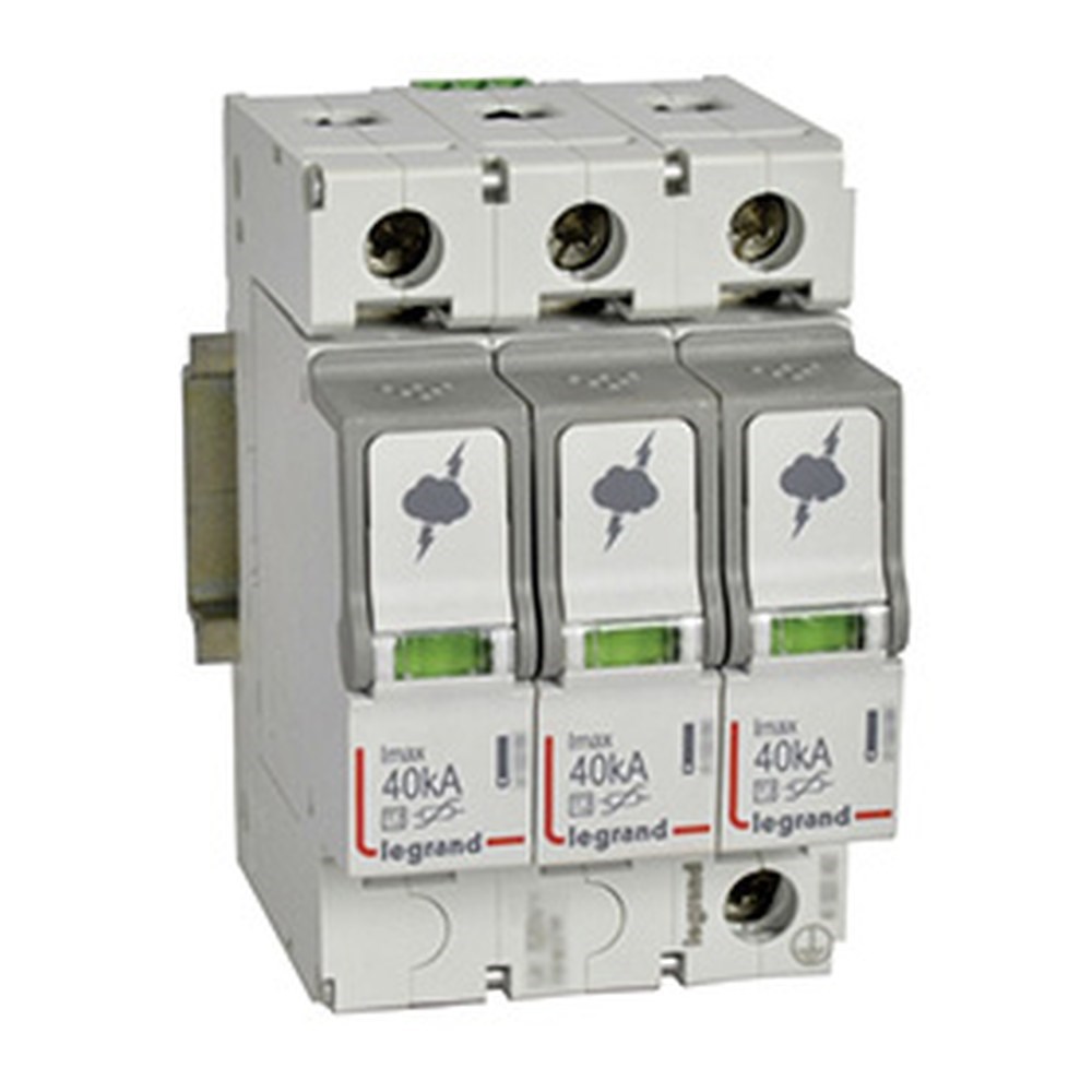 LEGRAND 412232Legrand Parafudr - Sayaç Sonrası Kullanım İçin - T2 - Kutup: 3K - Imax(kA) 8/20: 40 kA - Up: 2,1kV - Uc: 440V~ - IT topraklama sistemine uygunLegrand Parafudr - Sayaç Sonrası Kullanım İçin - T2{ubercoelektromarket}