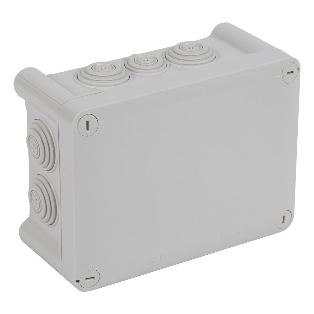 LEGRAND 092166Legrand Plexo Buat - Kare, Rakorlu Giriş 10 Adet, 155x110x74mmLegrand Plexo Buat - Kare, Rakorlu Giriş 10 Adet{ubercoelektromarket}