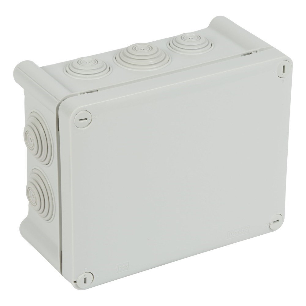 LEGRAND 092176Legrand Plexo Buat - Kare, Rakorlu Giriş 10 Adet, 180x140x86mmLegrand Plexo Buat - Kare, Rakorlu Giriş 10 Adet{ubercoelektromarket}