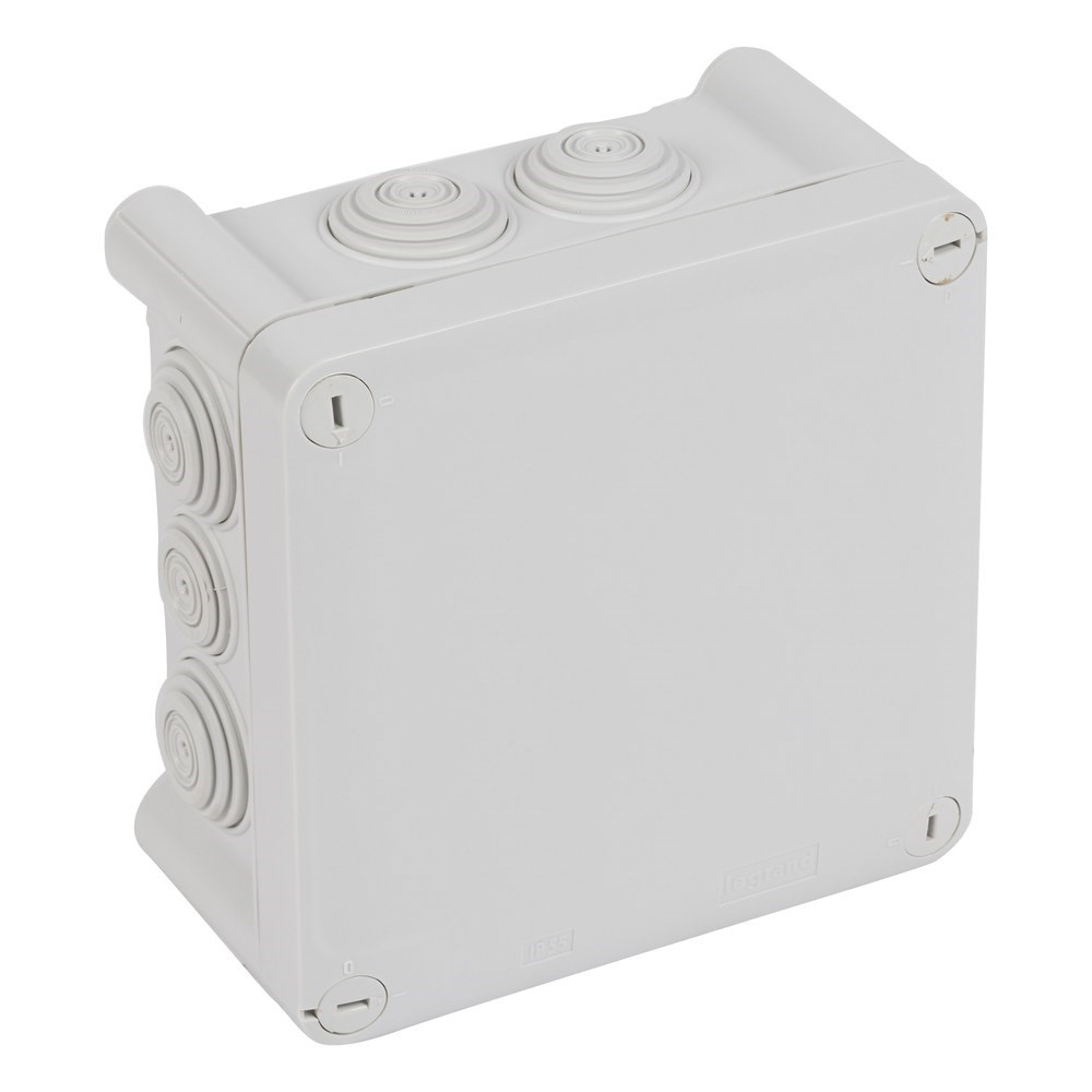 LEGRAND 092156Legrand Plexo Buat - Kare, Rakorlu Giriş 10 Adet, 130x130x74mmLegrand Plexo Buat - Kare, Rakorlu Giriş 10 Adet{ubercoelektromarket}