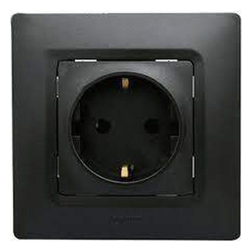 LEGRAND 767317Legrand Salbei serisi Antrasit renk fransız standartı topraklı priz (UPS prizi) 16ALegrand Prizler - Fransız standardı topraklı priz (UPS){ubercoelektromarket}