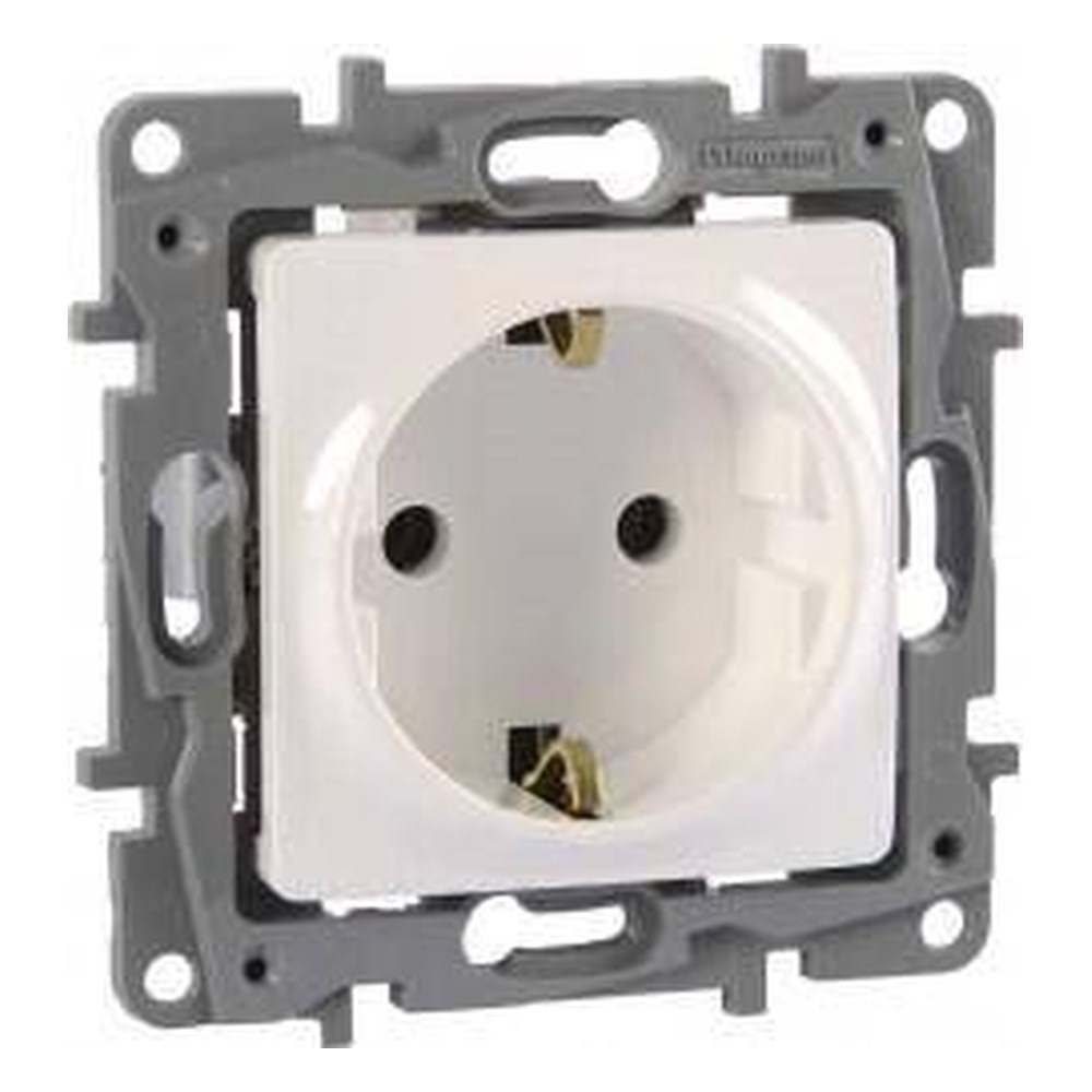 LEGRAND 767417Legrand Salbei serisi bej fransız standartı topraklı priz (UPS prizi) 16ALegrand Prizler - Fransız standardı topraklı priz (UPS){ubercoelektromarket}