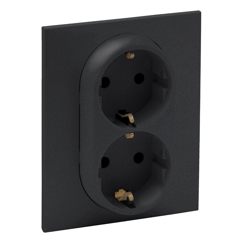LEGRAND 768316Legrand Prizler - İkili topraklı priz - FümeLegrand Prizler - İkili topraklı priz - Füme{ubercoelektromarket}