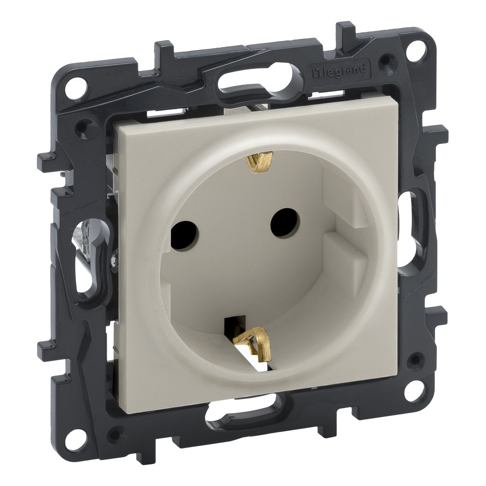 LEGRAND 768414Legrand Prizler - Topraklı priz - KremLegrand Prizler - Topraklı priz - Krem{ubercoelektromarket}