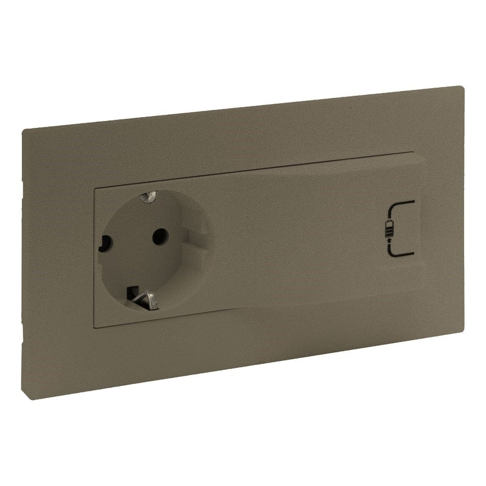 LEGRAND 768595Legrand Raventi TOPRAKLI PRIZ+USB BRONZLegrand Raventi TOPRAKLI PRIZ+USB BRONZ{ubercoelektromarket}