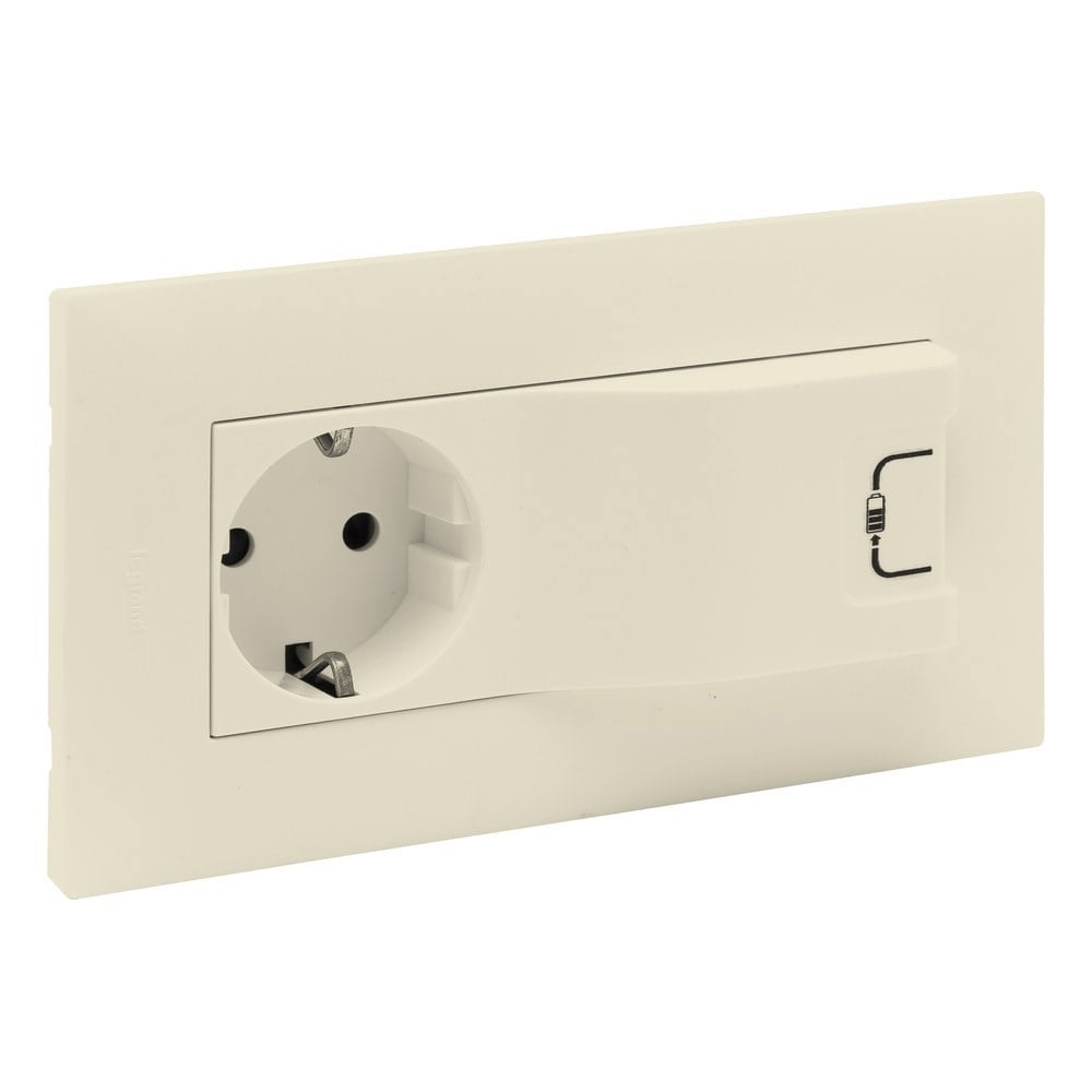 LEGRAND 768495Legrand Raventi TOPRAKLI PRIZ+USB KREMLegrand Raventi TOPRAKLI PRIZ+USB KREM{ubercoelektromarket}