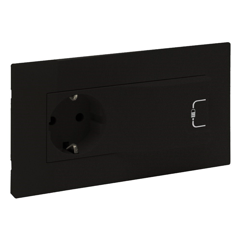 LEGRAND 768695Legrand Raventi TOPRAKLI PRIZ+USB SIYAHLegrand Raventi TOPRAKLI PRIZ+USB SIYAH{ubercoelektromarket}
