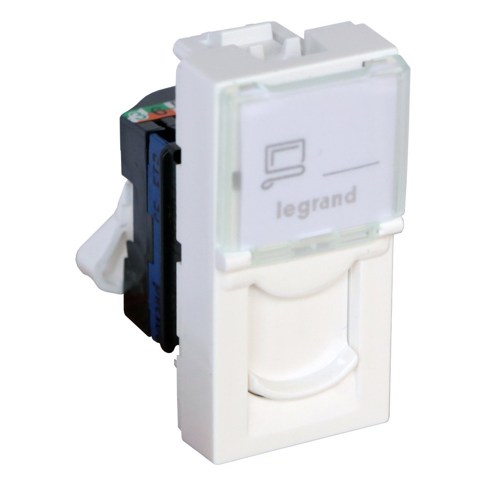 LEGRAND 076582Legrand RJ 45 Data Prizleri - RJ45 Cat 6 FTP Priz - BeyazLegrand RJ 45 Data Prizleri - RJ45 Cat 6 FTP Priz - Beyaz{ubercoelektromarket}