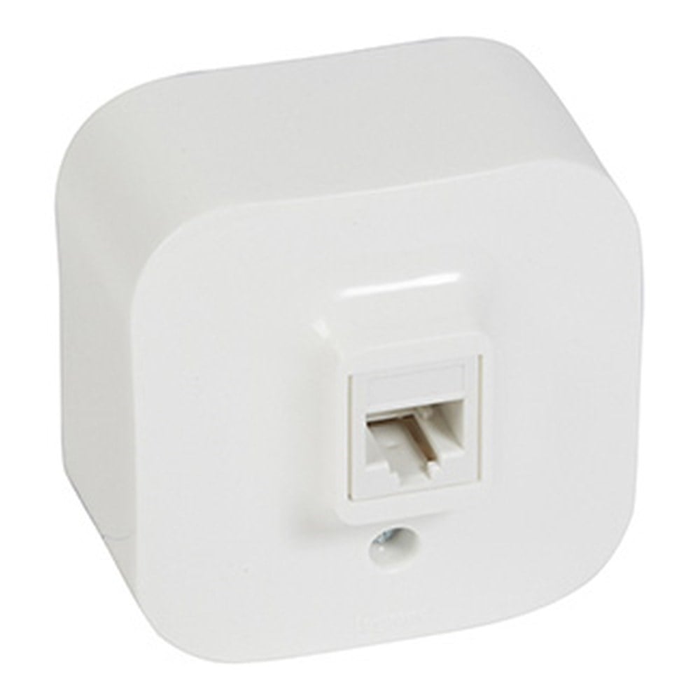 LEGRAND 782414Legrand Forix IP21 serisi sıva üstü beyaz RJ11 telefon priziLegrand RJ11 - 1 çıkış - Beyaz{ubercoelektromarket}
