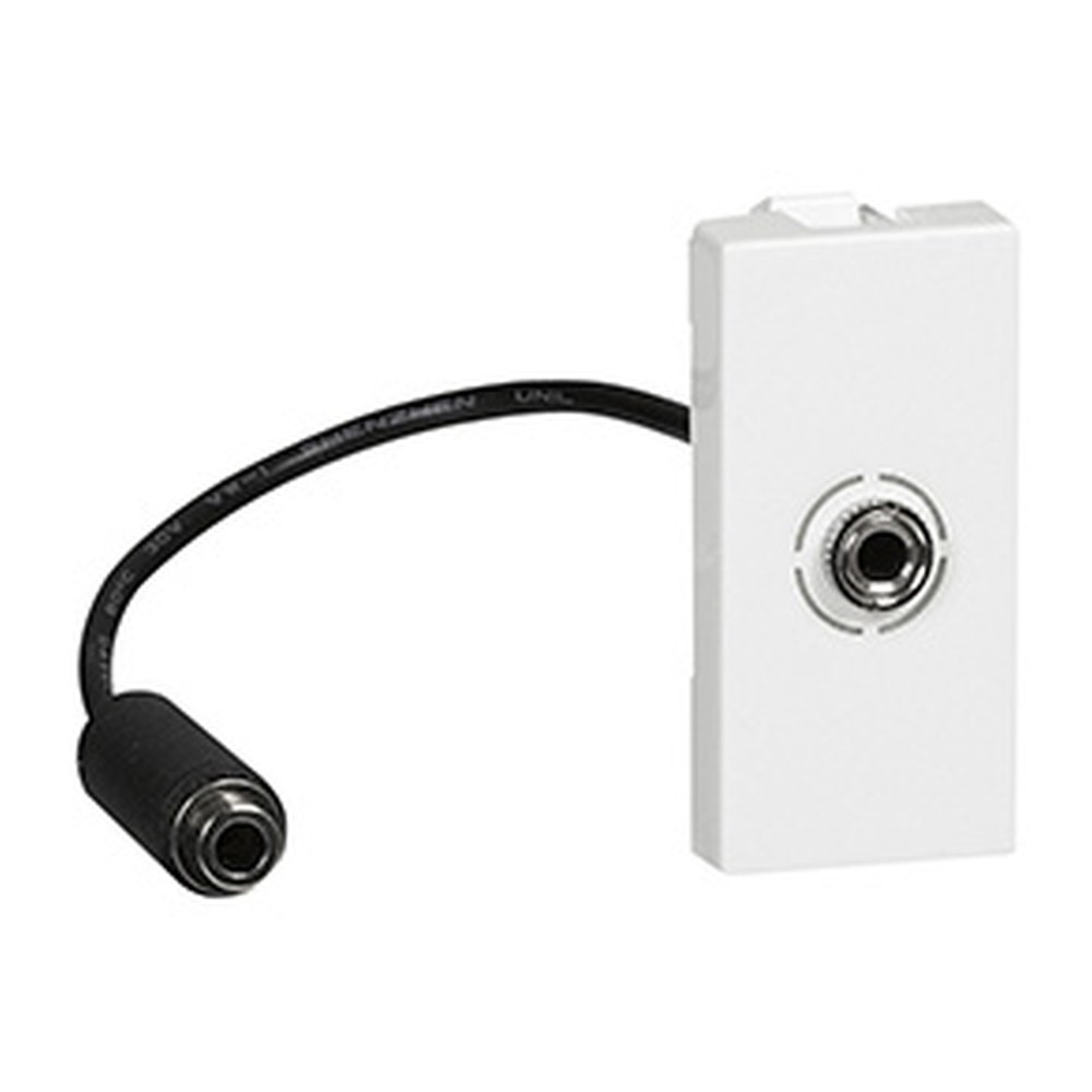 LEGRAND 078779Legrand Sistem Armada 3.5 mm önceden sonlandırılmış jack priz, 1 modül, beyazLegrand Sistem Armada 3.5 mm önceden sonlandırılmış jack{ubercoelektromarket}