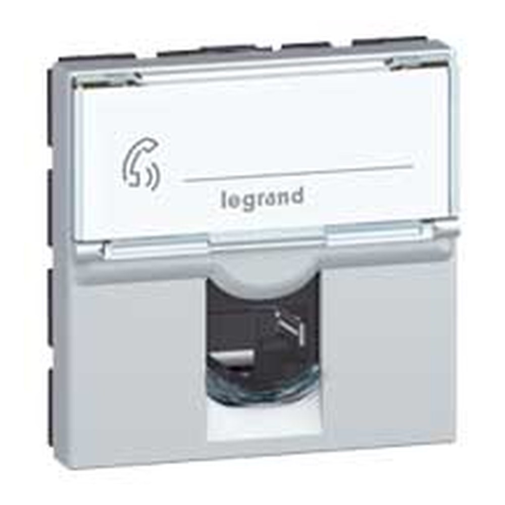LEGRAND 079492Legrand RJ45 Cat6 FTP 900, 2 modül, alüminyum, sütunlara direk montaj içinLegrand Sistem Armada - RJ45 FTP 90° priz - Cat6 FTP{ubercoelektromarket}