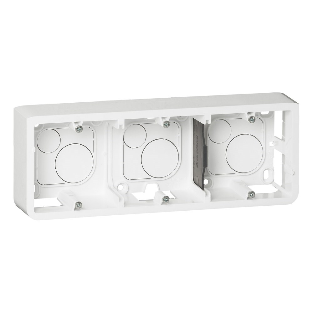 LEGRAND 080286Legrand Sistem Armada - Sıva Üstü Buat - 802 53 referanslı kaide - Modül 6/8 veya 3x2 - YatayLegrand Sistem Armada - Sıva Üstü Buat - 802 53 referanslı{ubercoelektromarket}