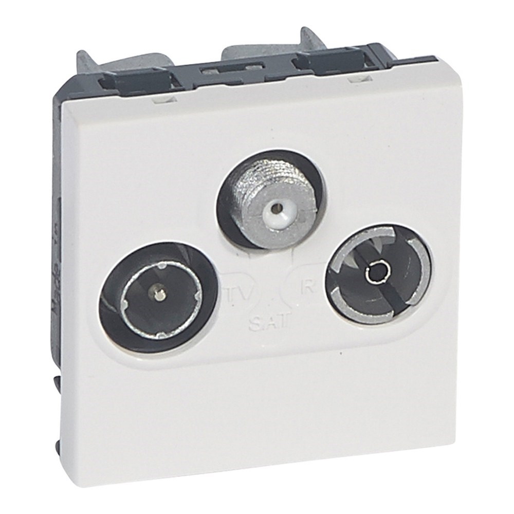 LEGRAND 079296Legrand Sistem Armada - TV/RD/SAT Prizi VE Sesli İkaz - TV/RD/SAT prizi, yıldız - Alü.Legrand Sistem Armada - TV-RD-SAT Prizi VE Sesli İkaz{ubercoelektromarket}