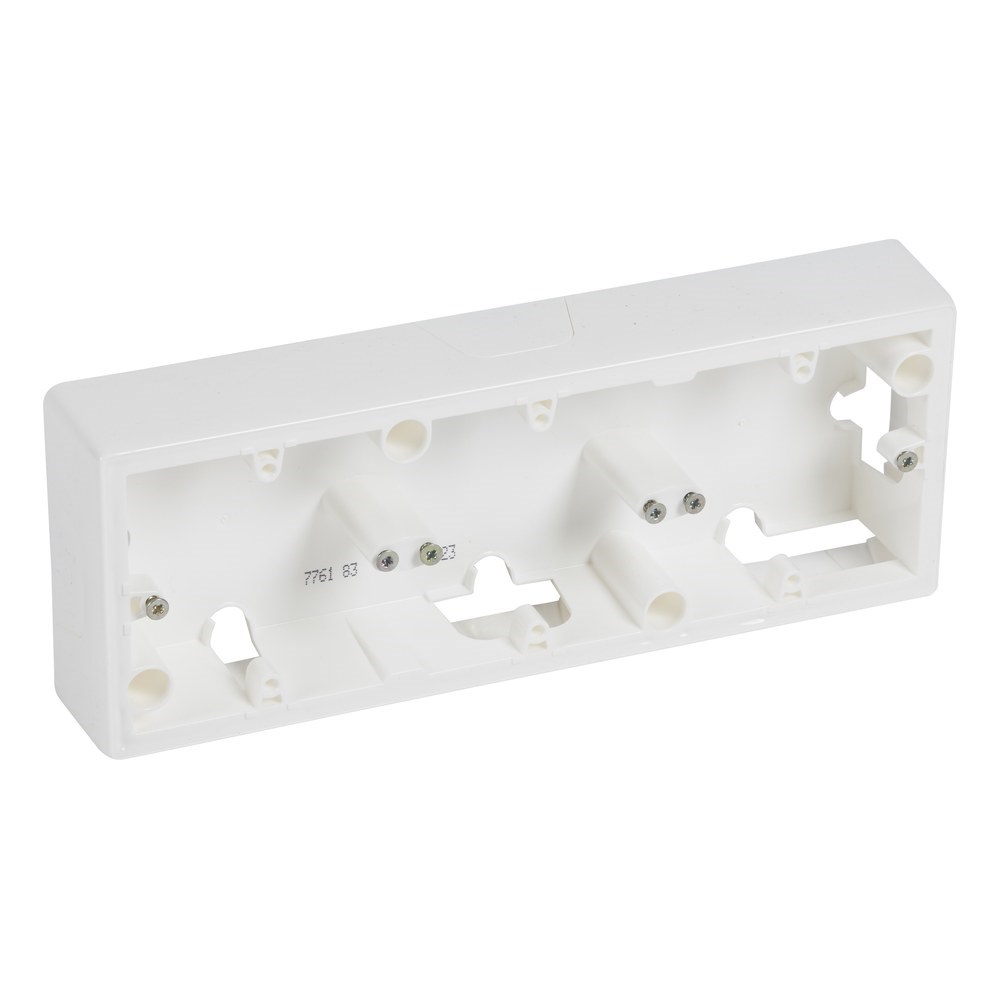 LEGRAND 776183Legrand Sıva Üstü Montaj Kasaları - Beyaz (7 761 83)Legrand Sıva Üstü Montaj Kasaları - Beyaz{ubercoelektromarket}