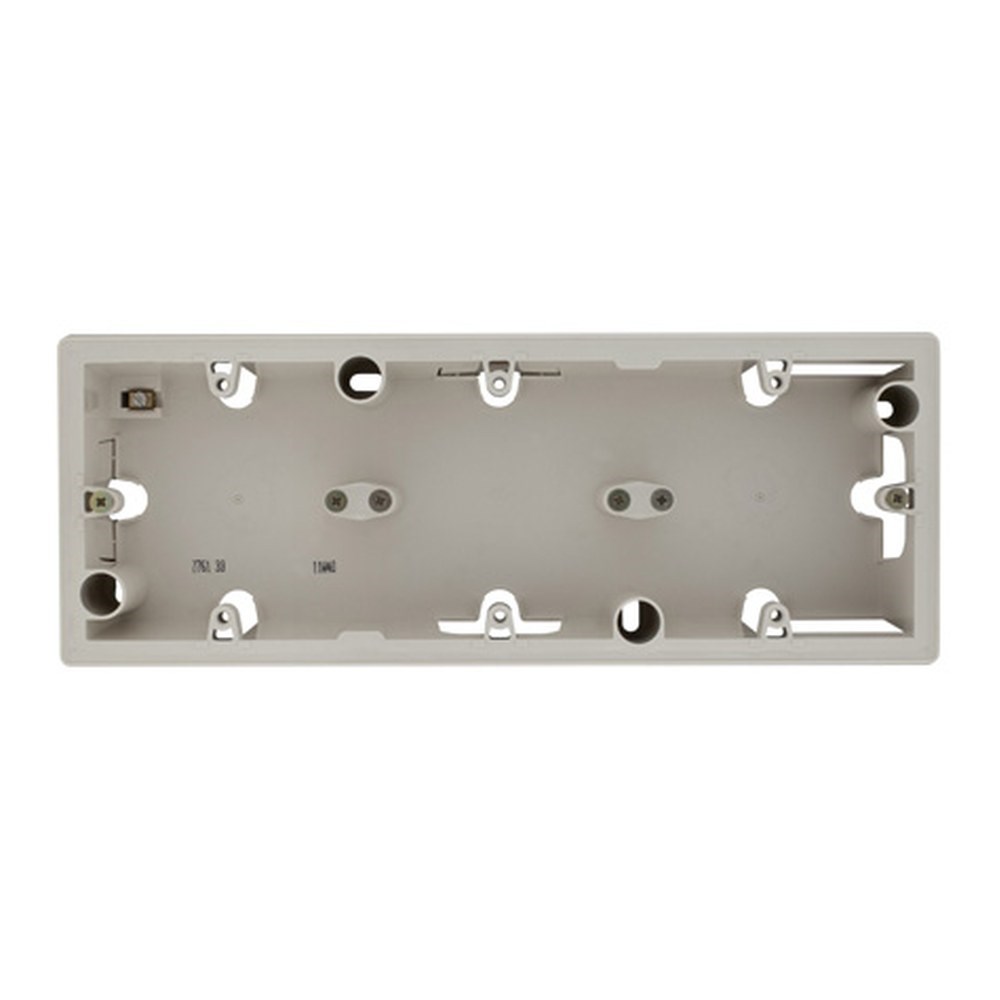 LEGRAND 776133Legrand Sıva Üstü Montaj Kasaları - Üçlü sıva üstü montaj kasası - BejLegrand Sıva Üstü Montaj Kasaları - Üçlü sıva üstü montaj{ubercoelektromarket}