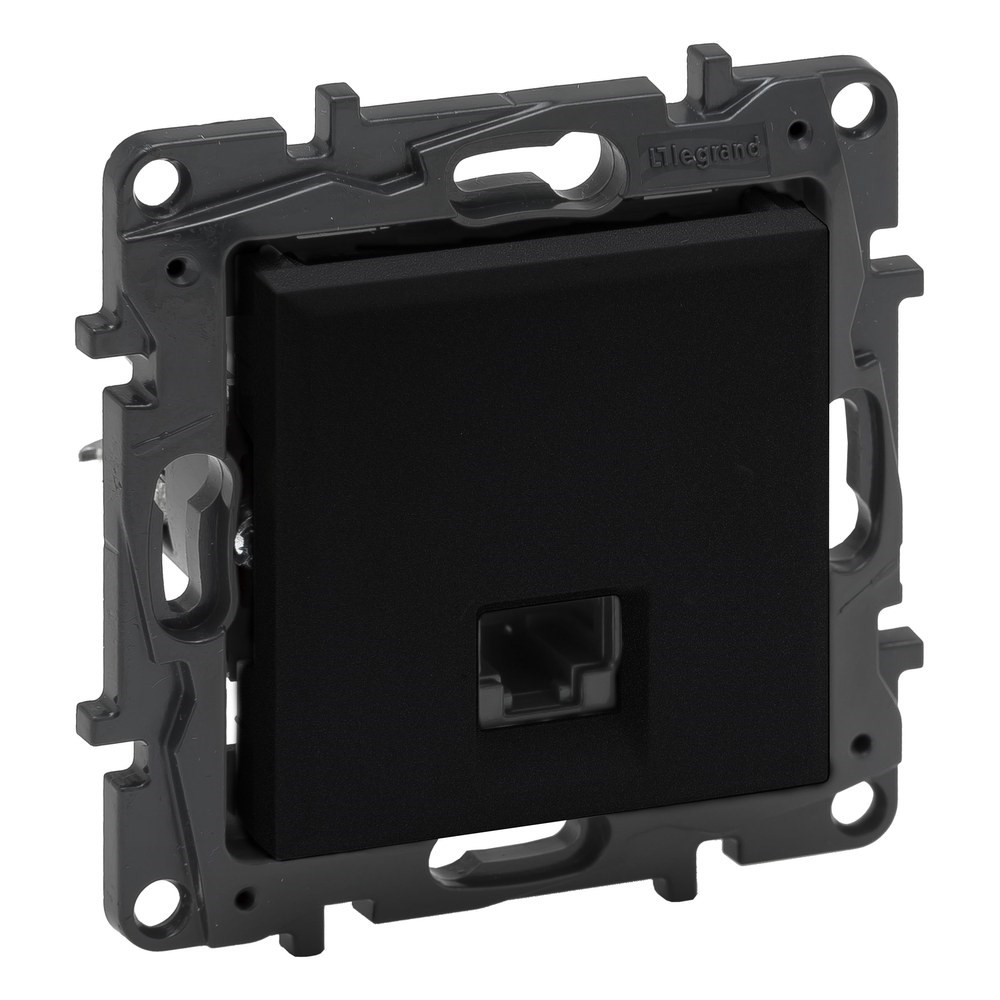 LEGRAND 768639Legrand Telefon ve Data Prizleri - RJ45 priz, Cat6 UTP - SiyahLegrand Telefon ve Data Prizleri - RJ45 priz, Cat6 UTP{ubercoelektromarket}
