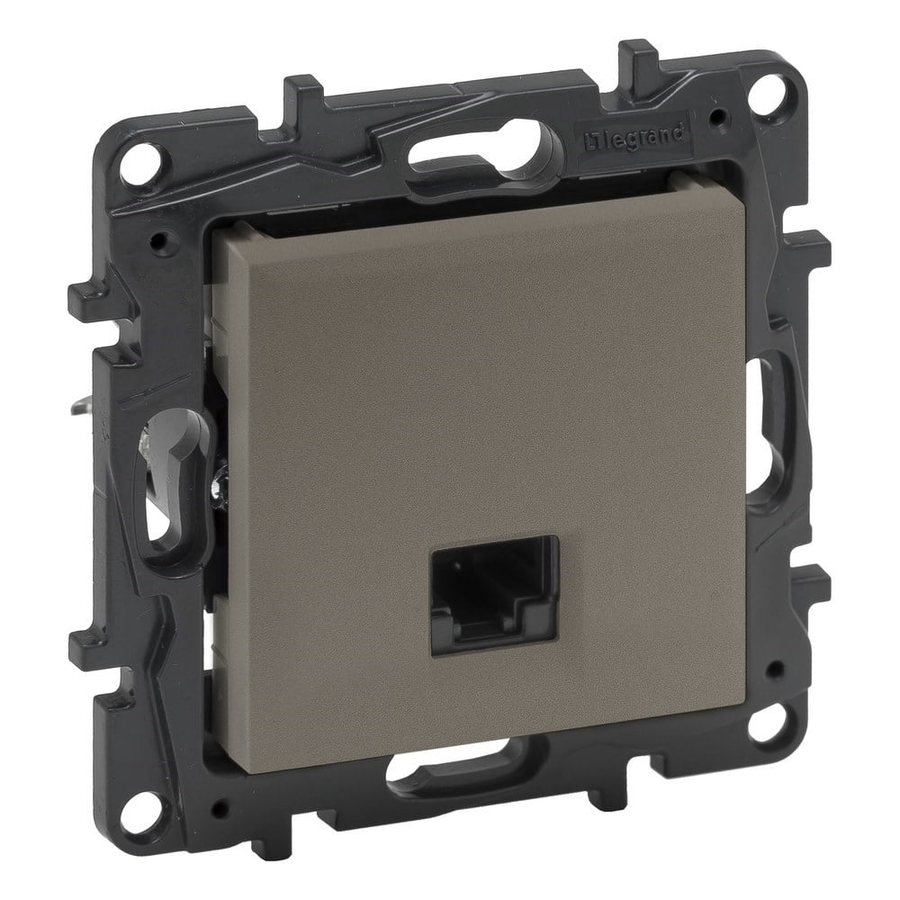LEGRAND 768538Legrand Telefon ve Data Prizleri - RJ45 priz, Cat5 UTP - BronzLegrand Telefon ve Data Prizleri - RJ45 priz, Cat5 UTP{ubercoelektromarket}