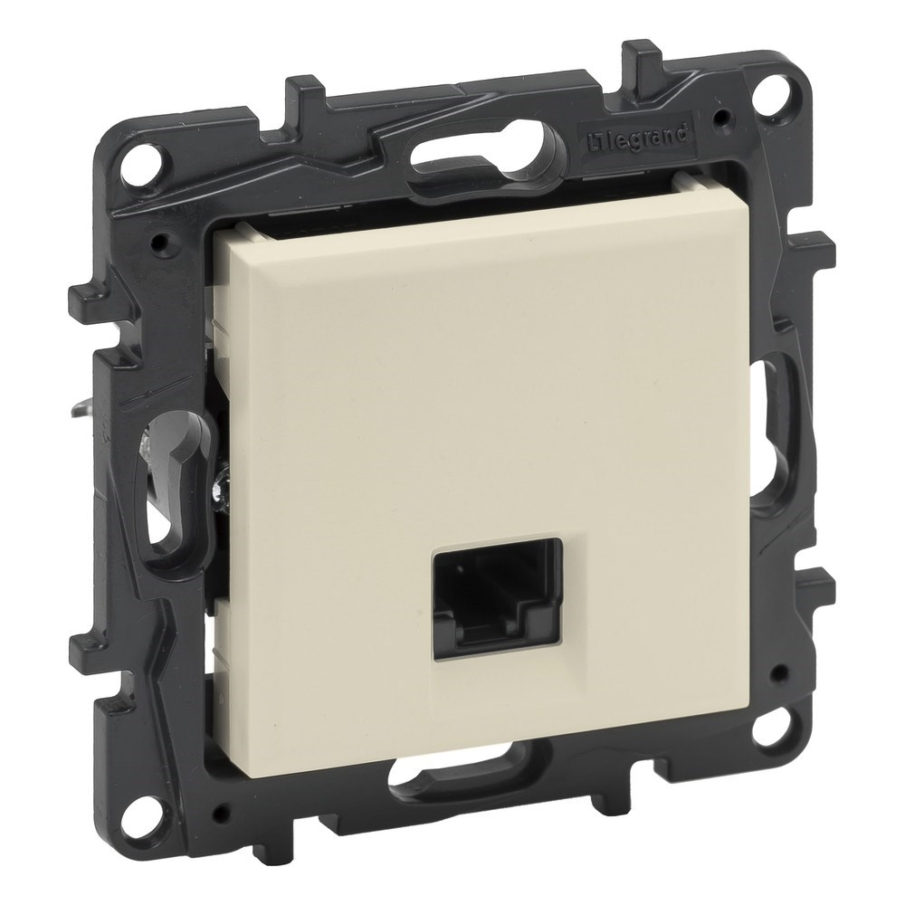LEGRAND 768438Legrand Telefon ve Data Prizleri - RJ45 priz, Cat5e UTP - KremLegrand Telefon ve Data Prizleri - RJ45 priz, Cat5e UTP{ubercoelektromarket}