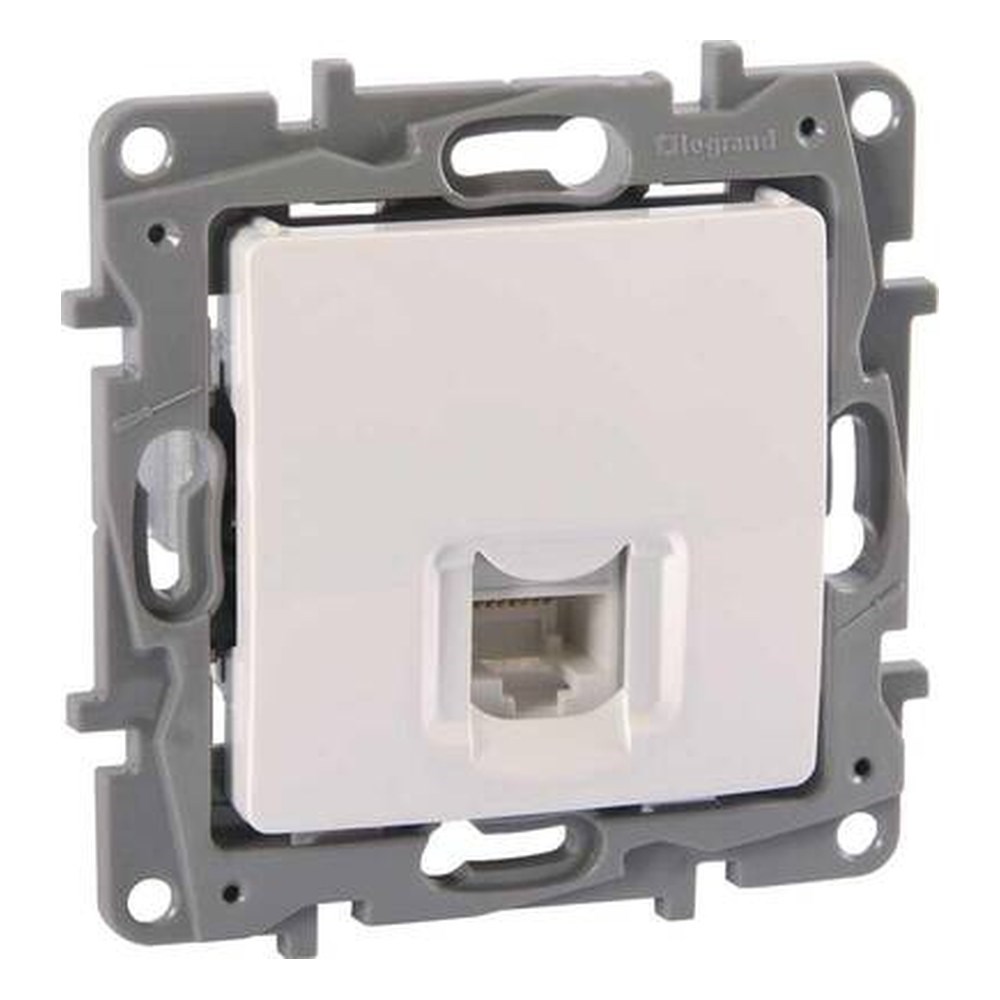 LEGRAND 767138Legrand Telefon ve Data Prizleri - RJ45 priz, Cat 5e UTP - BeyazLegrand Telefon ve Data Prizleri - RJ45 priz, Cat 5e UTP{ubercoelektromarket}