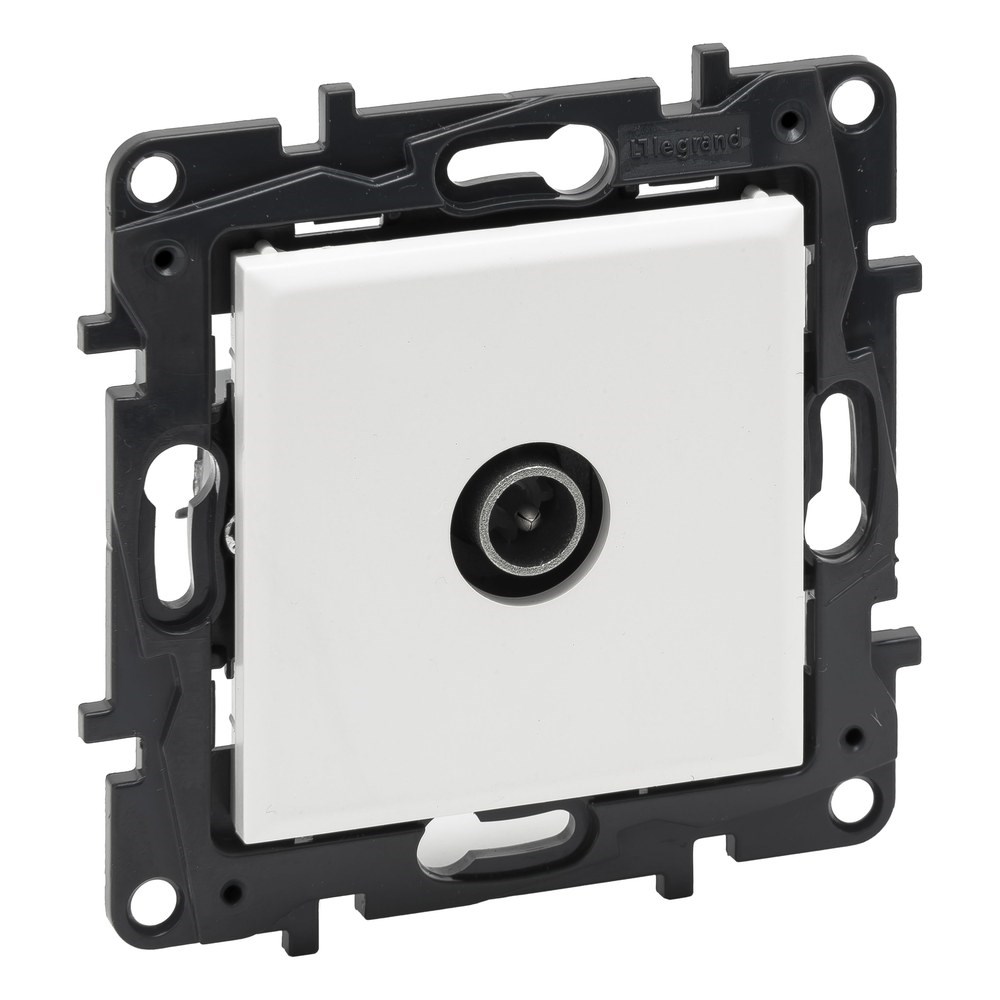 LEGRAND 768123Legrand TV ve TV/SAT Prizleri - TV prizi geçişli 15 dB - BeyazLegrand TV ve TV-SAT Prizleri - TV prizi geçişli 15 dB{ubercoelektromarket}
