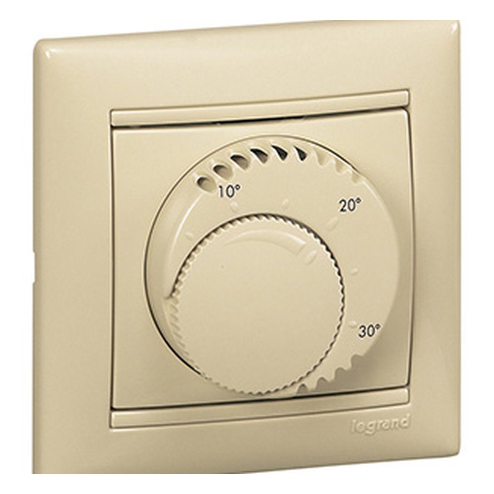 LEGRAND 774126Legrand Valena bej renk standart ortam termostatıLegrand Valena bej renk standart ortam termostatı{ubercoelektromarket}