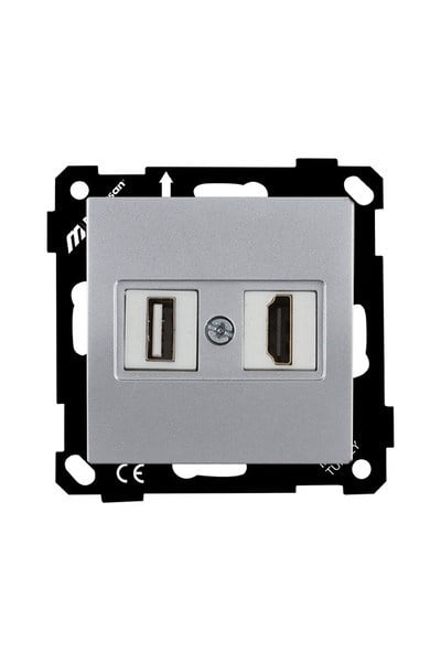 2270 459 0192Mutlusan Elitra Plus Mek+Tuş 1*USB/1*Hdmı Priz - GümüşMutlusan Elitra Plus Mek+Tuş 1*USB-1*Hdmı Priz - Gümüş{ubercoelektromarket}
