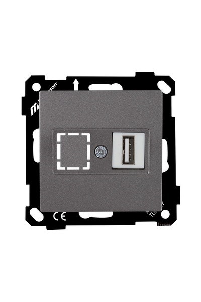 2270 455 0195Mutlusan Elitra Plus Mek+Tuş 1*USB Priz - FümeMutlusan Elitra Plus Mek+Tuş 1*USB Priz - Füme{ubercoelektromarket}