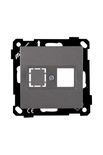 2270 135 0195Mutlusan Elitra Plus Mek+Tuş Data Prizi 1*Rj45 (Konnektörsüz) - FümeMutlusan Elitra Plus Mek+Tuş Data Prizi 1*Rj45{ubercoelektromarket}