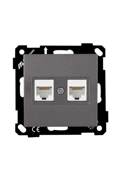2270 141 0195Mutlusan Elitra Plus Mek+Tuş Data Prizi 2*Rj45 (Cat6) - FümeMutlusan Elitra Plus Mek+Tuş Data Prizi 2*Rj45 (Cat6) - Füme{ubercoelektromarket}