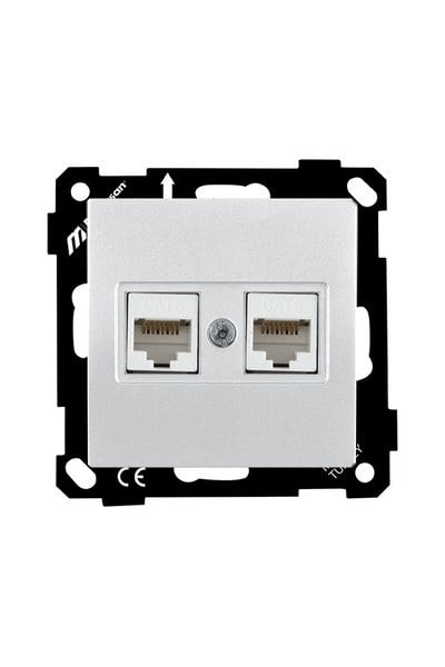 2270 141 0101Mutlusan Elitra Plus Mek+Tuş Data Prizi 2*Rj45 (Cat6) - BeyazMutlusan Elitra Plus Mek+Tuş Data Prizi 2*Rj45 - Beyaz{ubercoelektromarket}